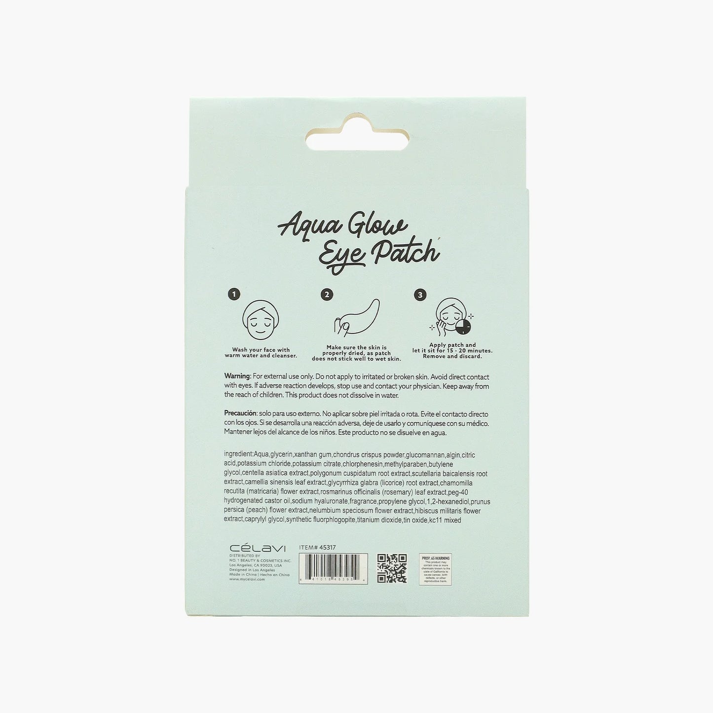 Parches Aqua glow Celavi