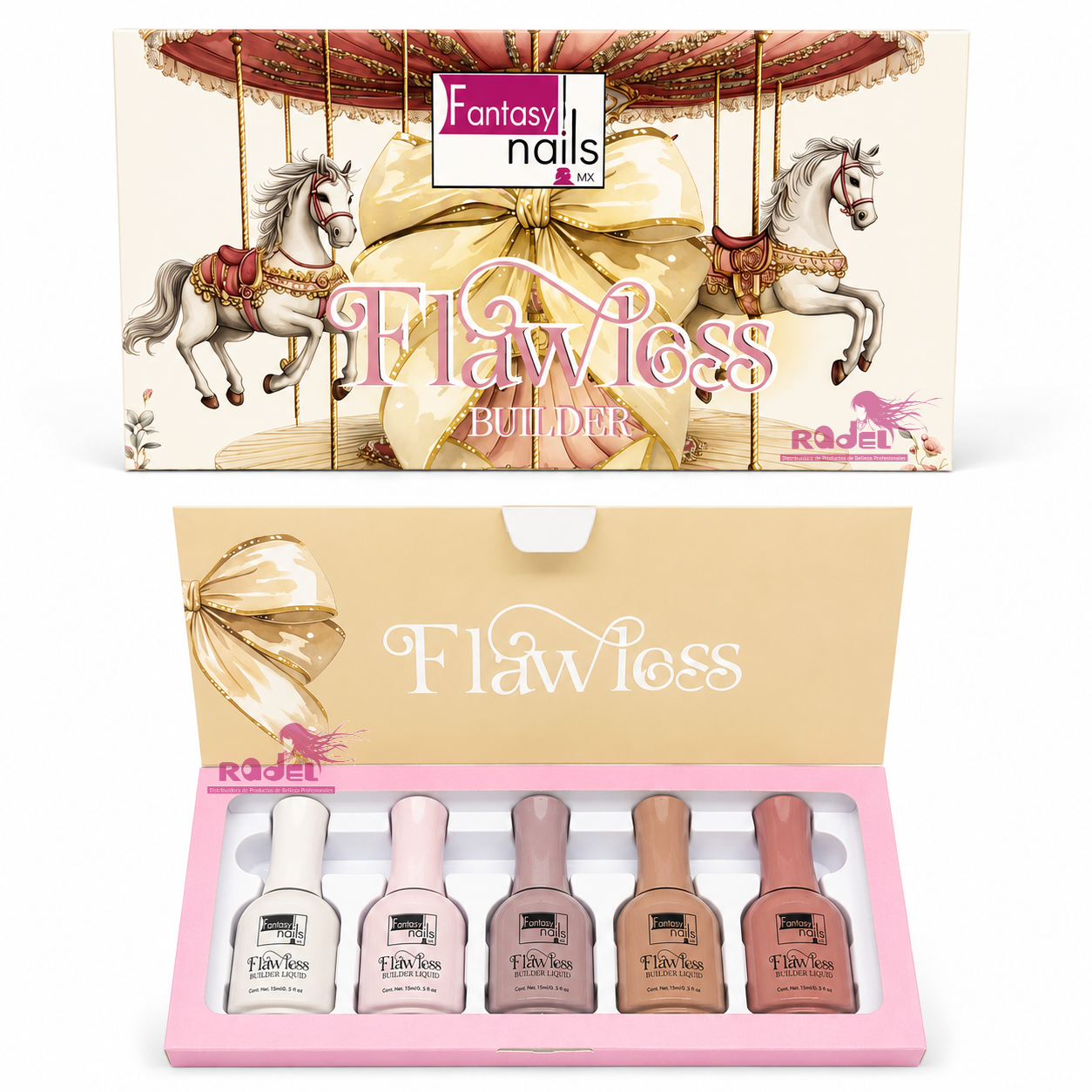 Gama Flawless builder Fantasy Nails