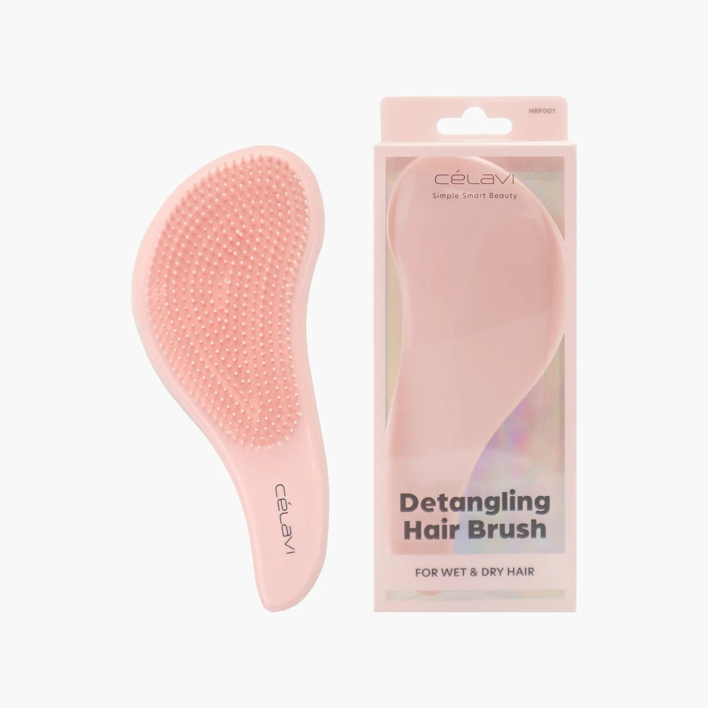 Cepillo Detangling Rosa Célavi