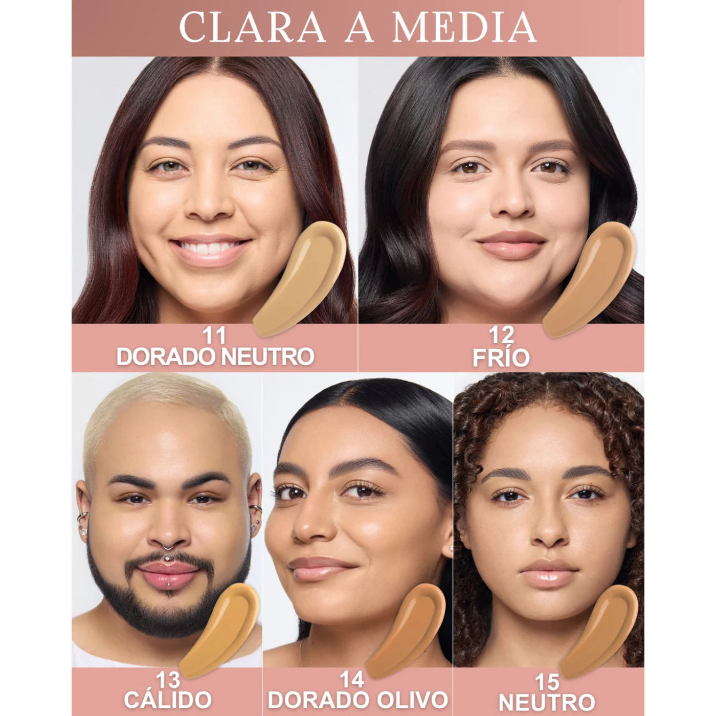 Maquillaje liquido Matte - Beauty Creations