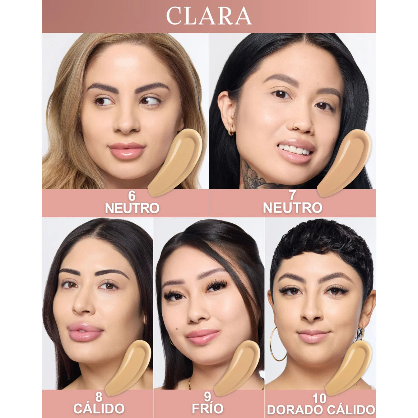 Maquillaje liquido Matte - Beauty Creations