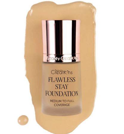 Base Líquida Flawless Stay Beauty Creations