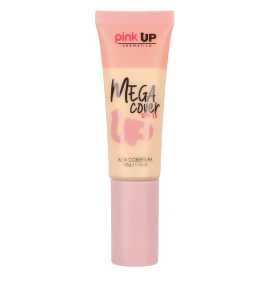 Maquillaje Líquido Mega Cover Pink Up