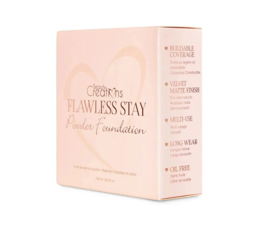 Polvo Compacto Flawless Stay Beauty Creations