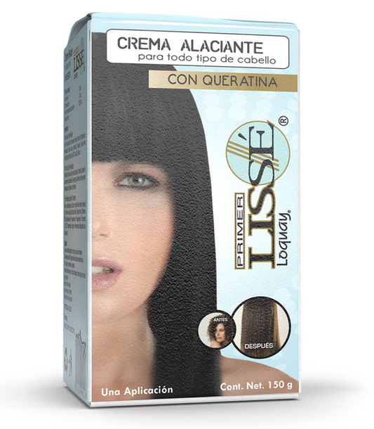 Crema Alaciante con Queratina - Loquay