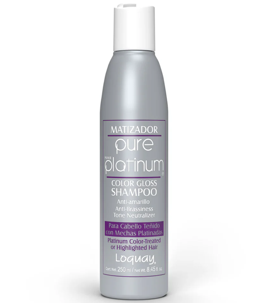 Shampoo Matizador Pure Platinum Loquay