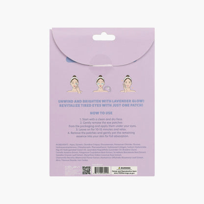 Parches de hidrogel con lavanda Celavi