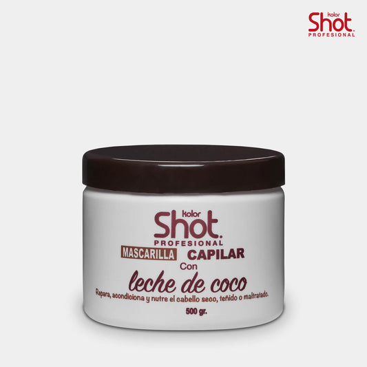 Mascarilla capilar con Leche de coco 500gr - Kolor Shot